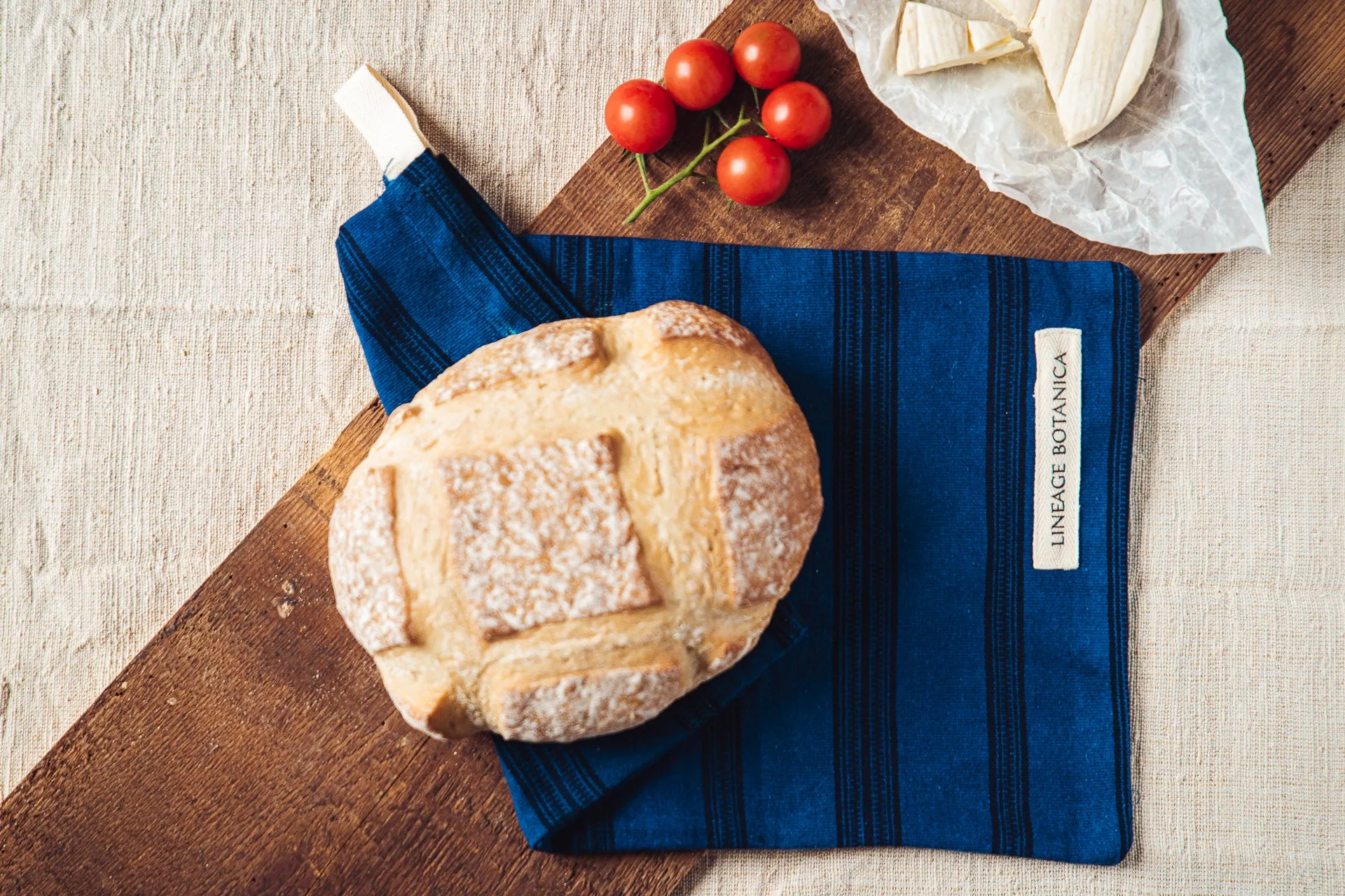 Bag: Handwoven antique and vintage hemp bread bags- BG236