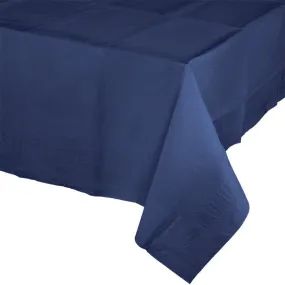 Bulk Navy Paper Table Covers 54" x 108" (6 per Case)