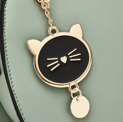 CHARMING CAT PAW HARD SHELL HANDBAG