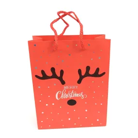 Christmas Reindeer Gift Bag | 6 Large