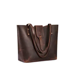 Genuine Leather Tote Purse