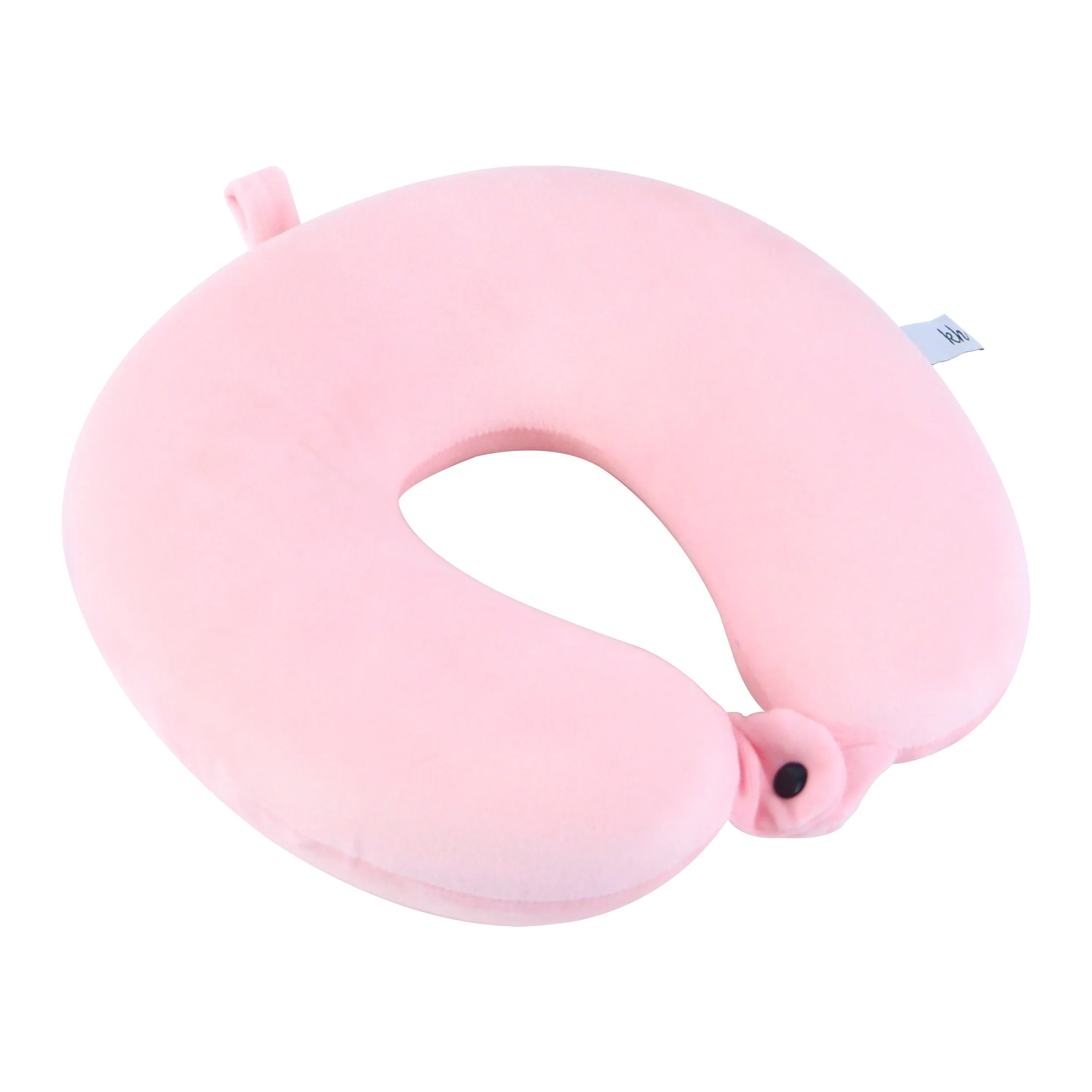 Kate Hill - Memory Foam Travel Neck Pillow - Pink