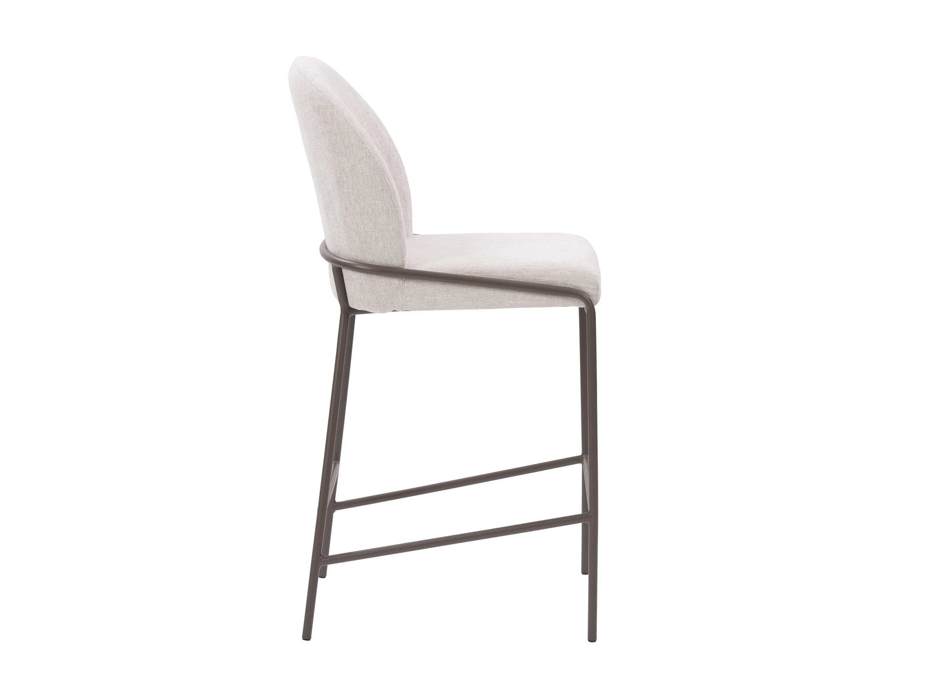 Light Grey Modern Bar Stool