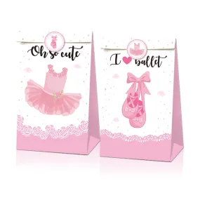 Paper Party Bag | Ballerina | 12 Pcs