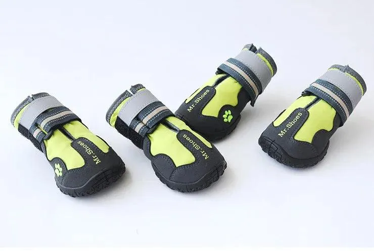 Reflective Waterproof Dog Boots